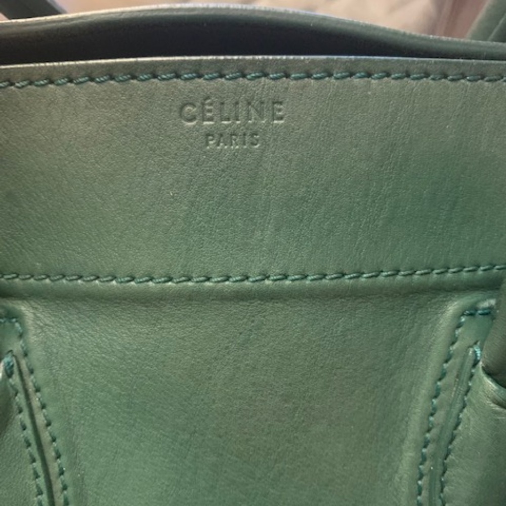 CELINE Phantom Phoebe Philo Collection Green Med